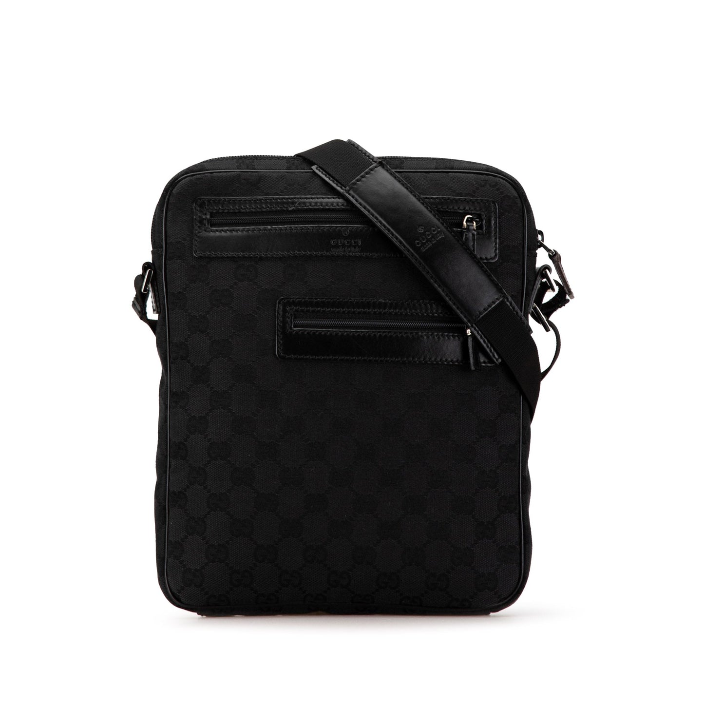 Gucci GG Canvas Crossbody Black