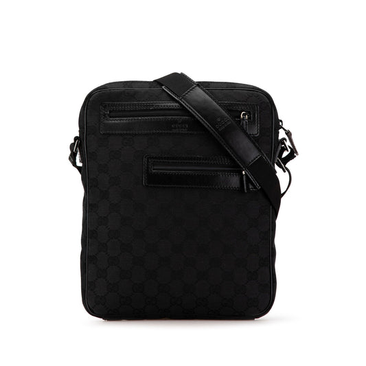 Gucci GG Canvas Crossbody Black