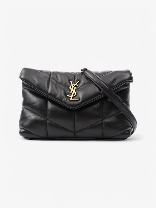 Saint Laurent Loulou Puffer Bag Black Leather Toy