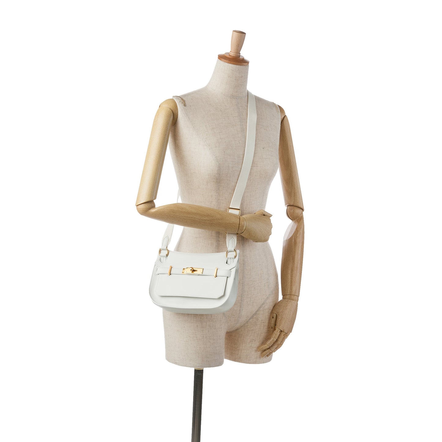Hermès Evercolor Mini Jypsiére White