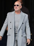 Paris Fashion Week Jeff Bezos Grey Coat