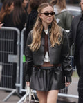 Paris Fashion Week Sydney Sweeney Black Jacket