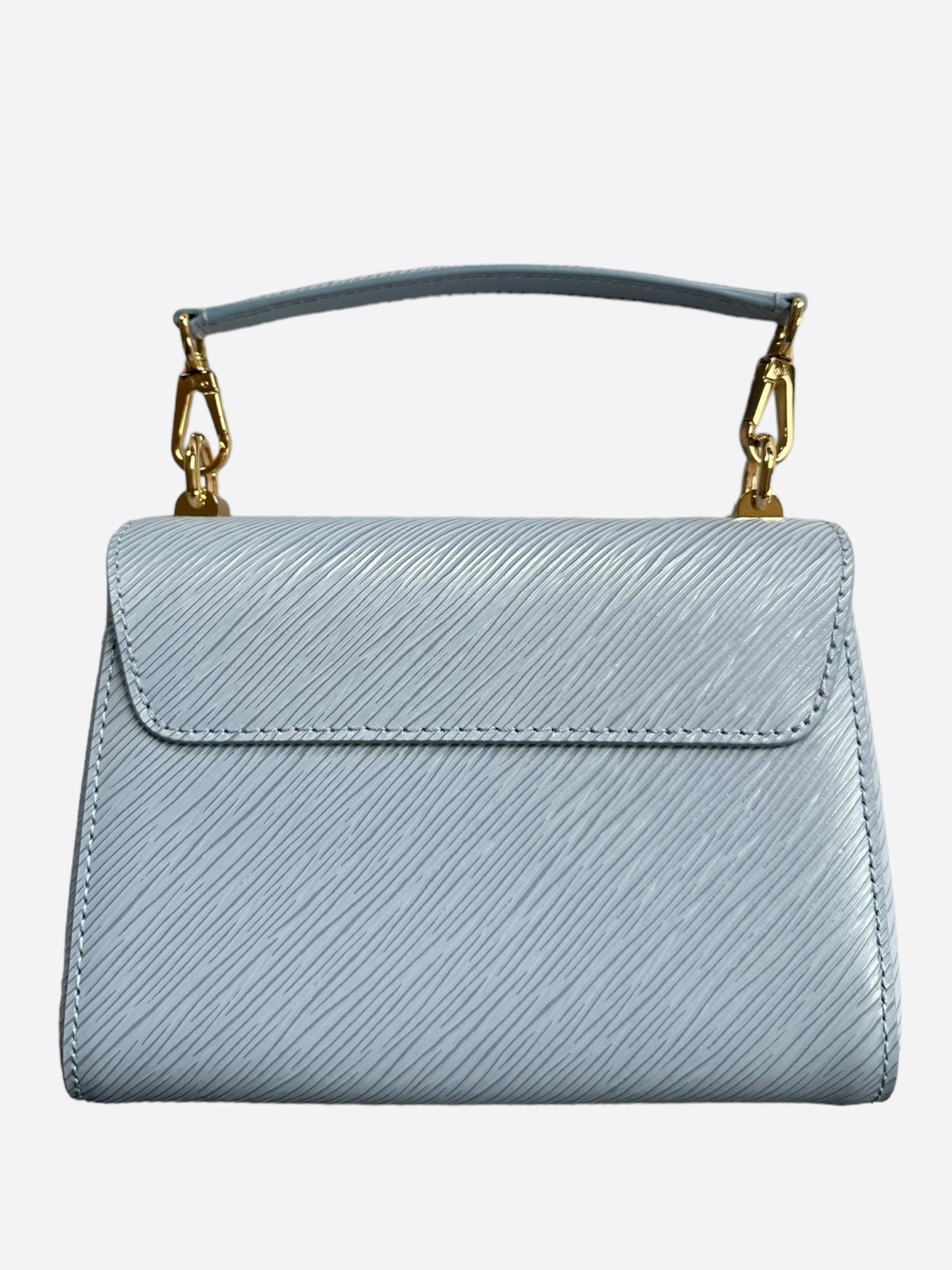 Louis Vuitton Blue EPI Twist Handle Bag