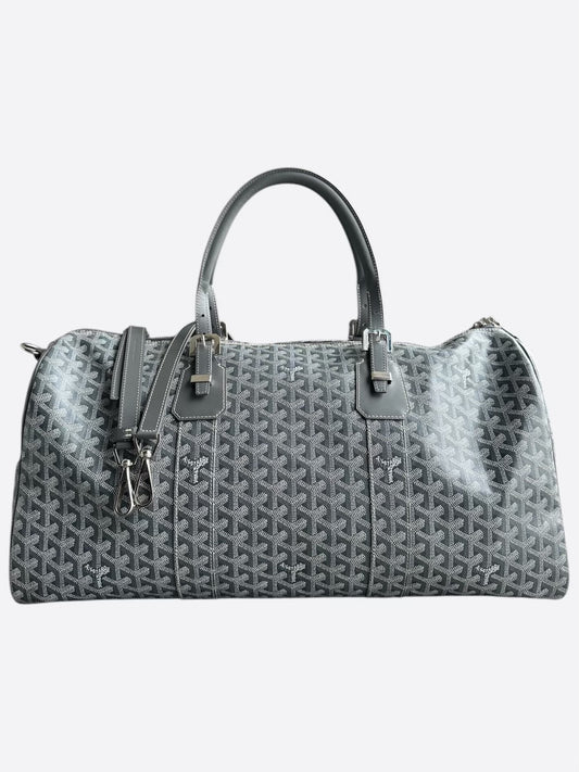 Goyard Grey Boston 50 Duffel Bag