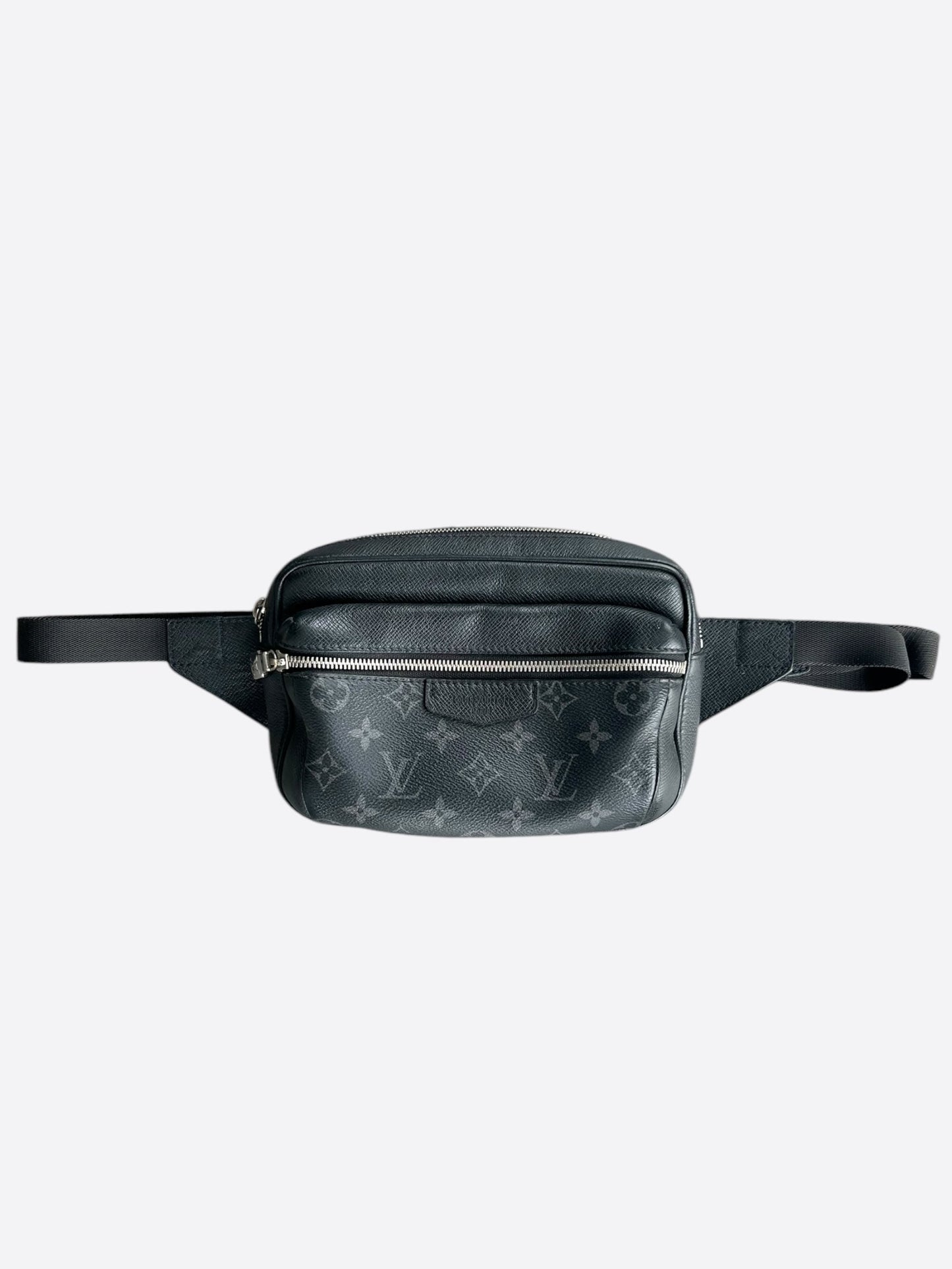 Louis Vuitton Black Taigarama Monogram Outdoor Bumbag