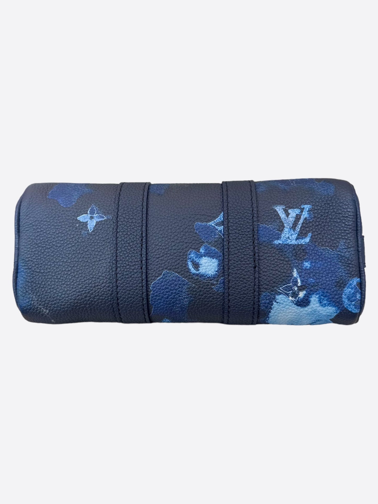 Louis Vuitton Navy Watercolor Monogram Keepall XS