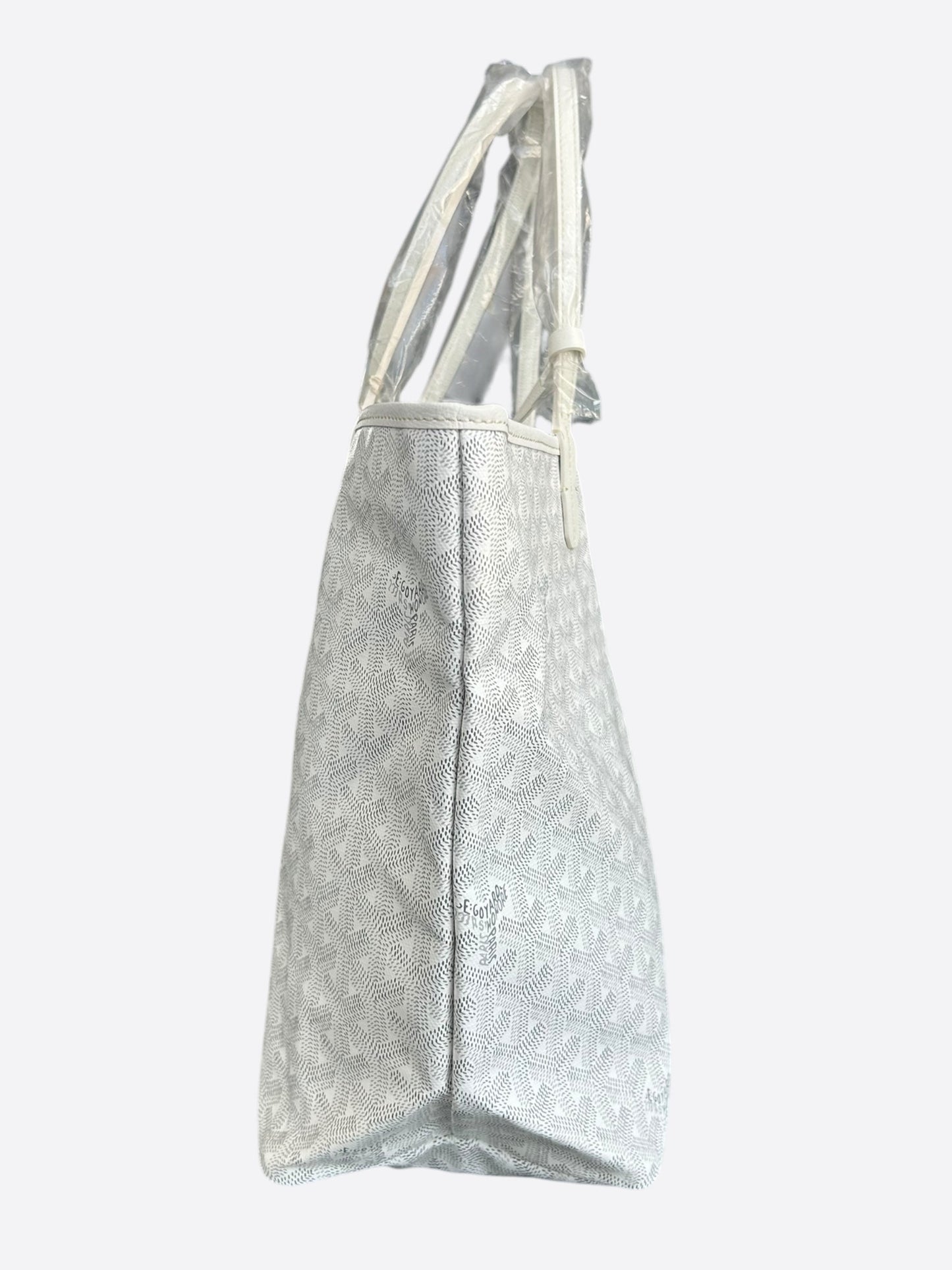 Goyard White St. Louis PM Tote Bag