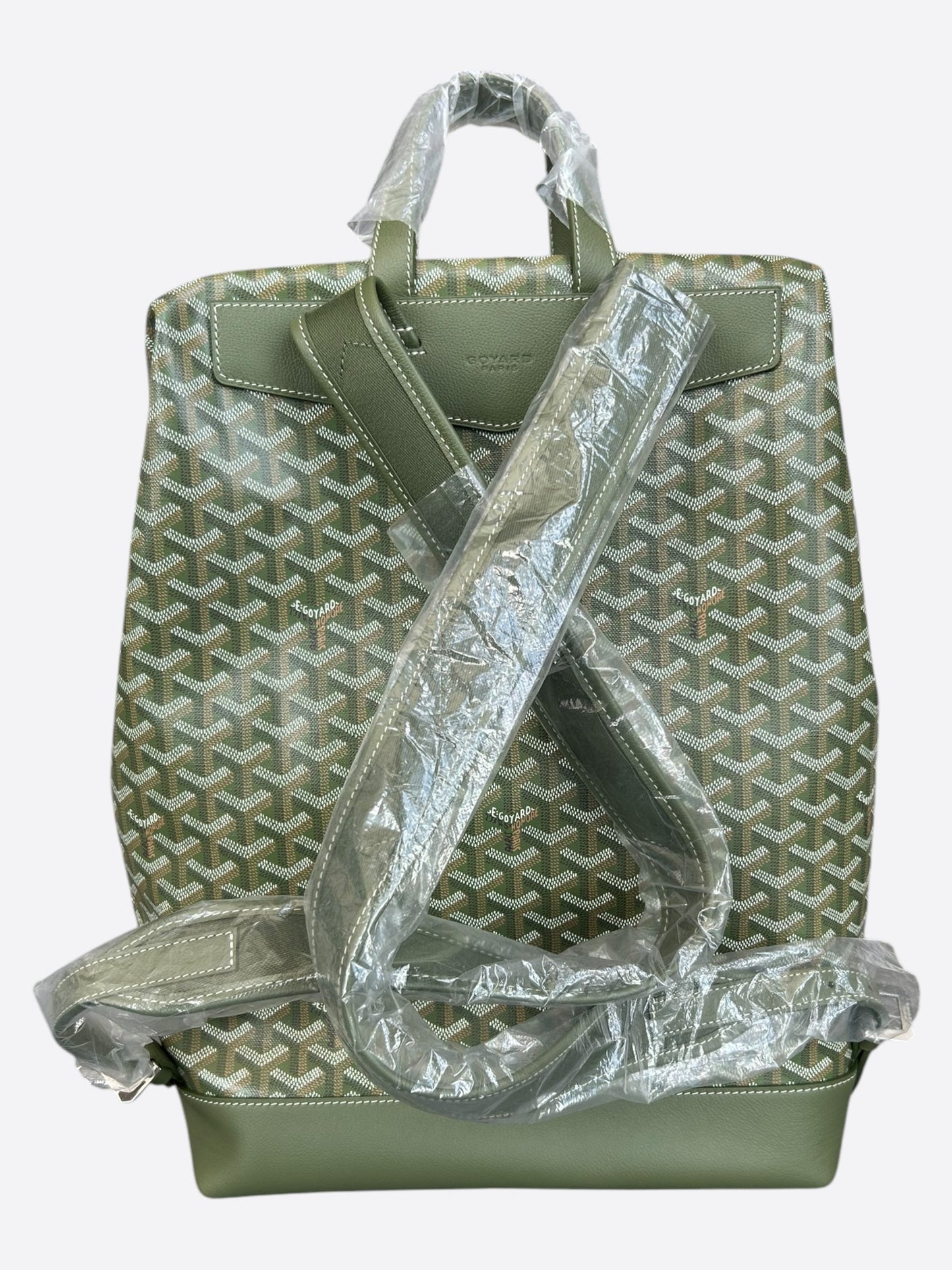 Goyard Khaki Cisalpin Backpack