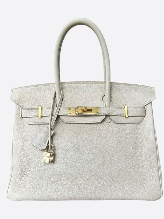 Hermes Beige Togo Birkin 30