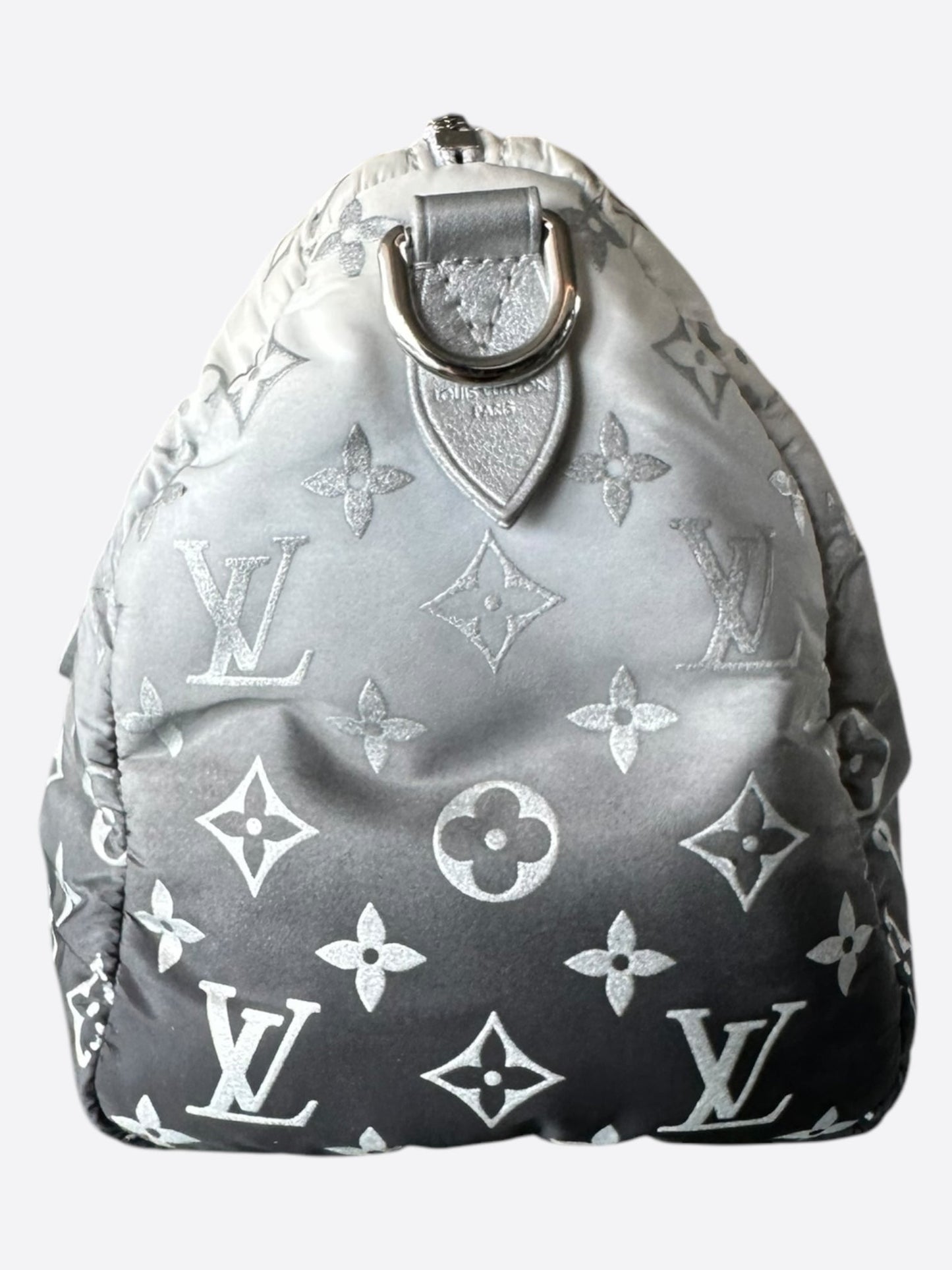 Louis Vuitton Black & White Gradient Monogram Ski Speedy 25