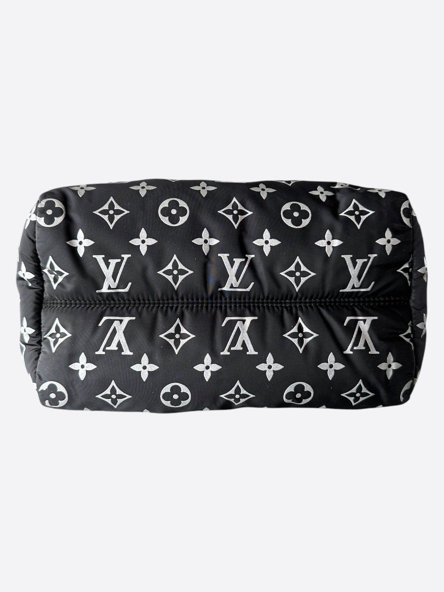 Louis Vuitton Black & White Gradient Monogram Ski Speedy 25