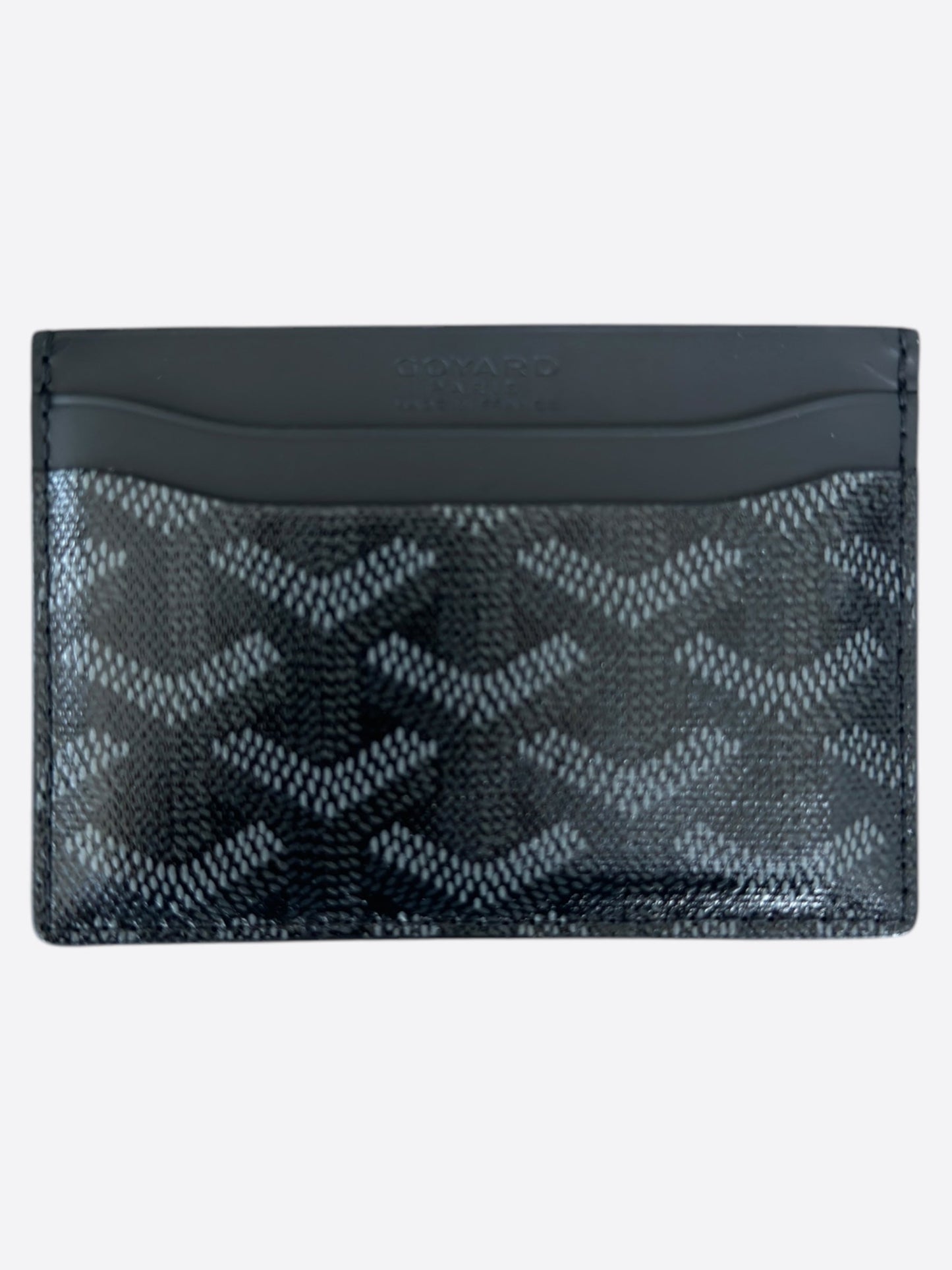 Goyard Jet Black Saint Sulpice Card Holder