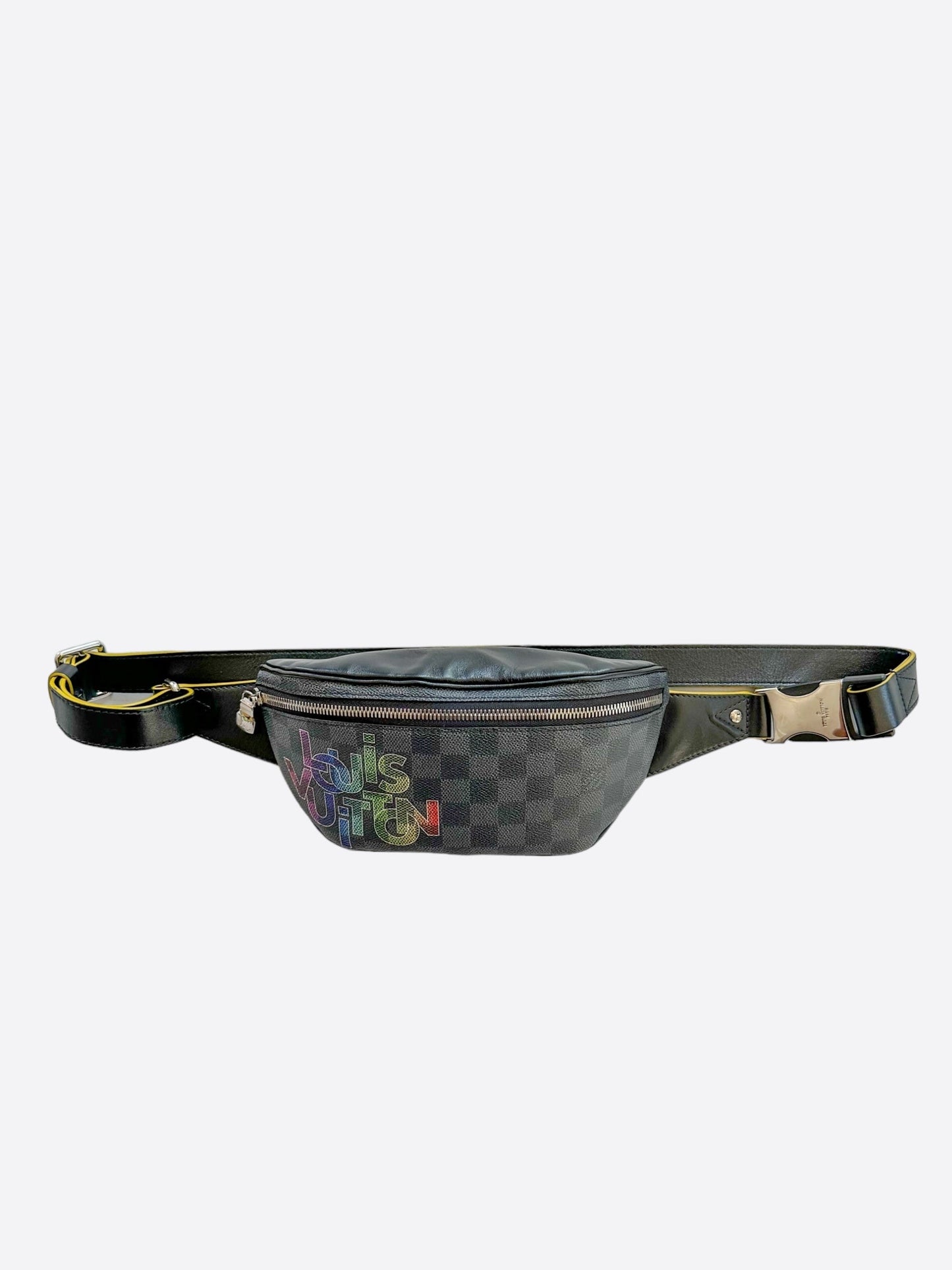 Louis Vuitton Damier Graphite Rainbow Logo Bumbag