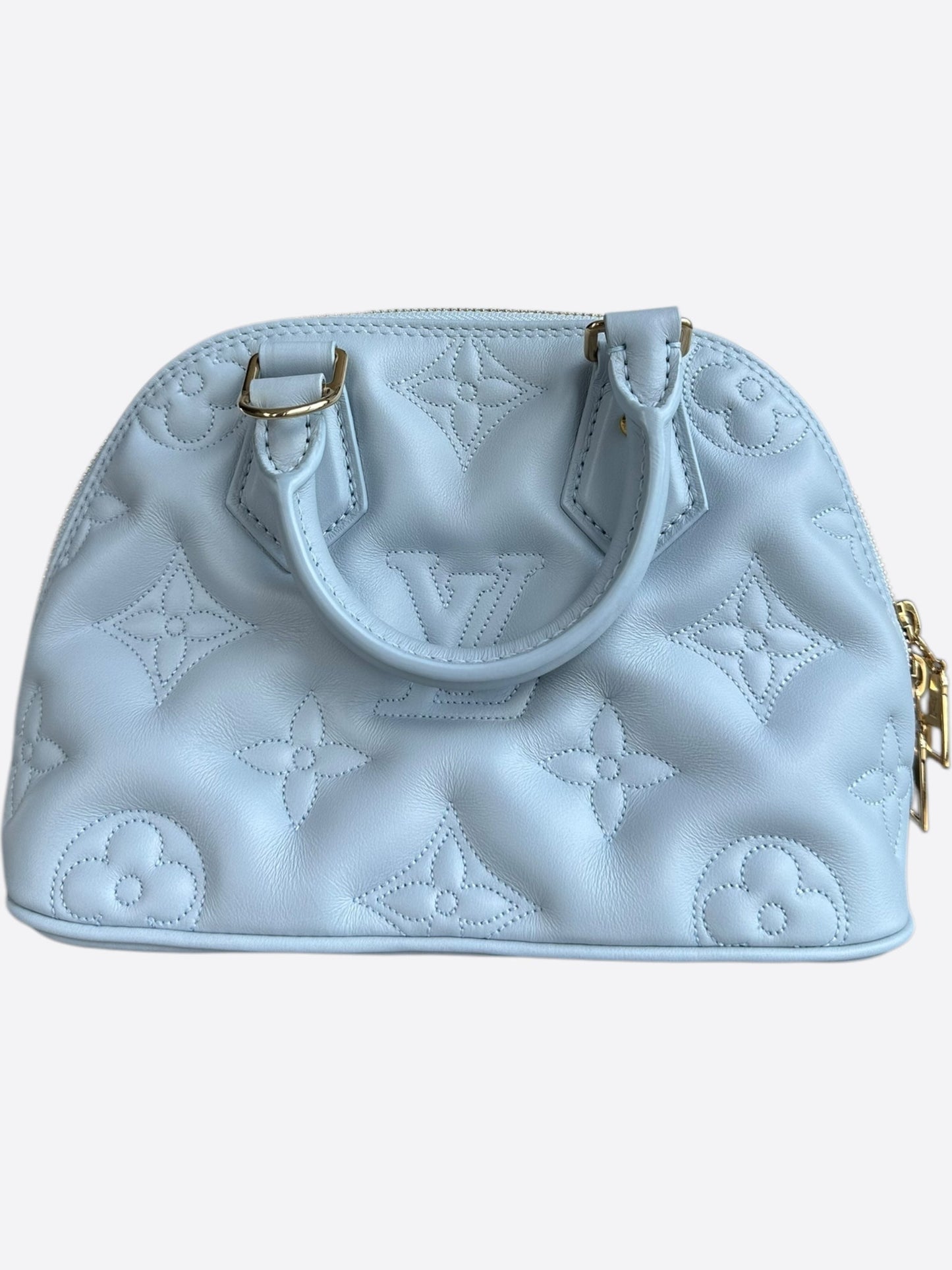Louis Vuitton Blue Glacier Monogram Alma BB