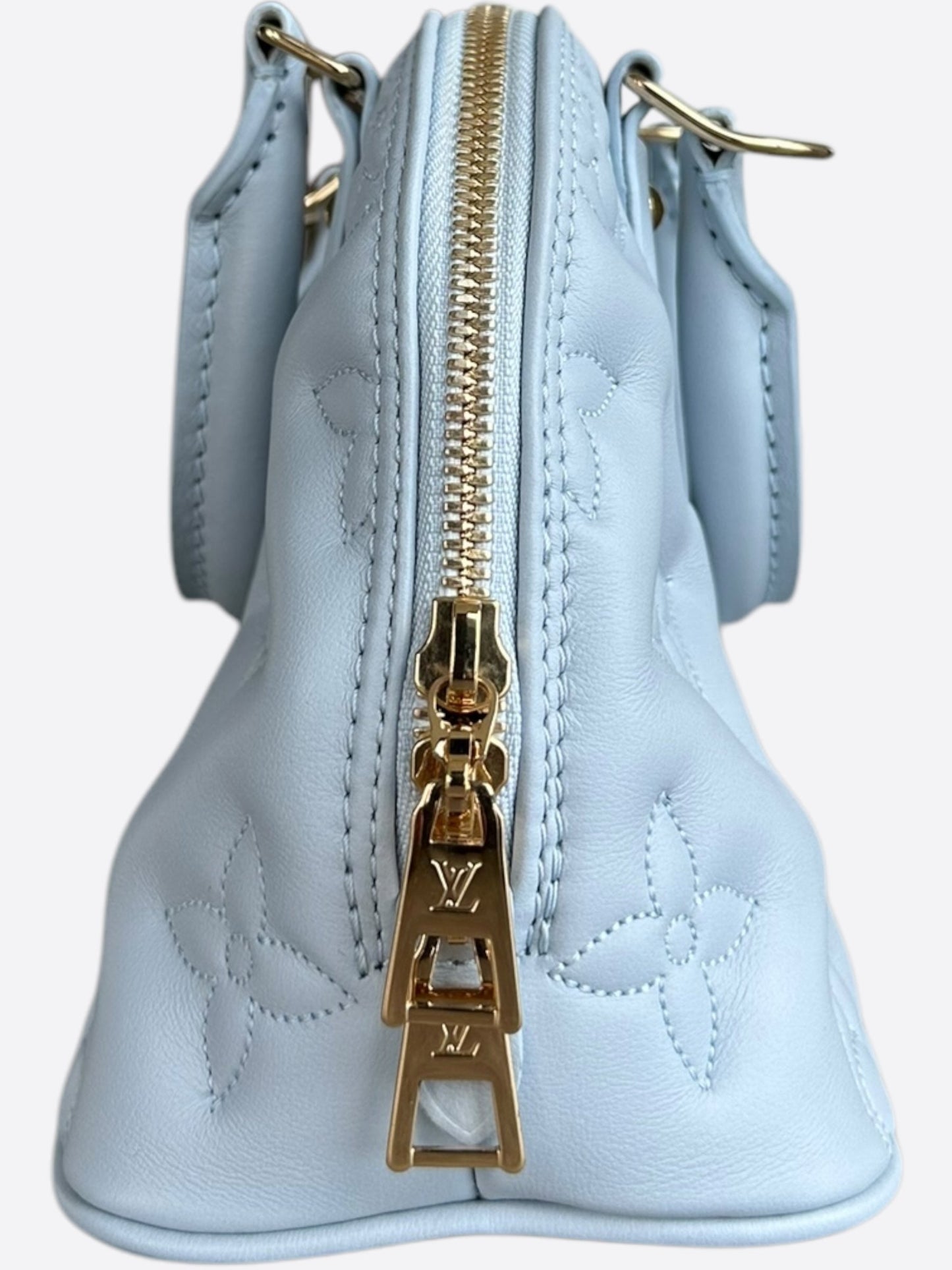 Louis Vuitton Blue Glacier Monogram Alma BB