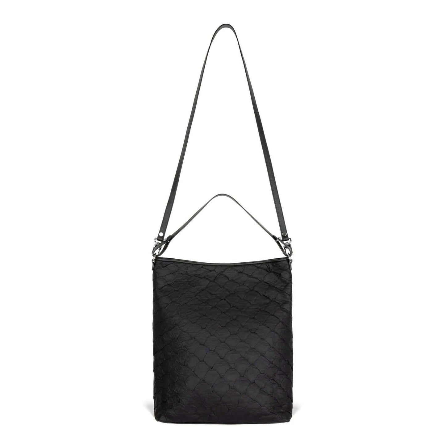 Playa Shoulder Bag - Black Pirarucu
