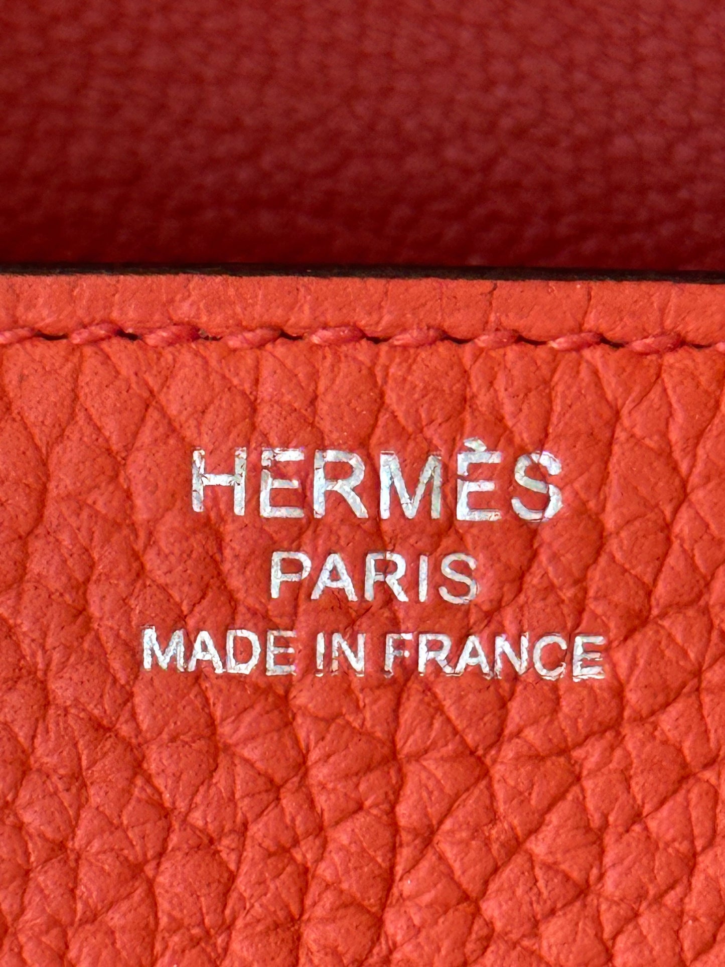 HermÃ¨s Capucine Togo Birkin 25