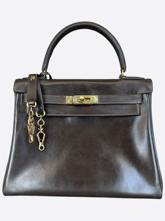 Hermes Brown Swift Kelly 32
