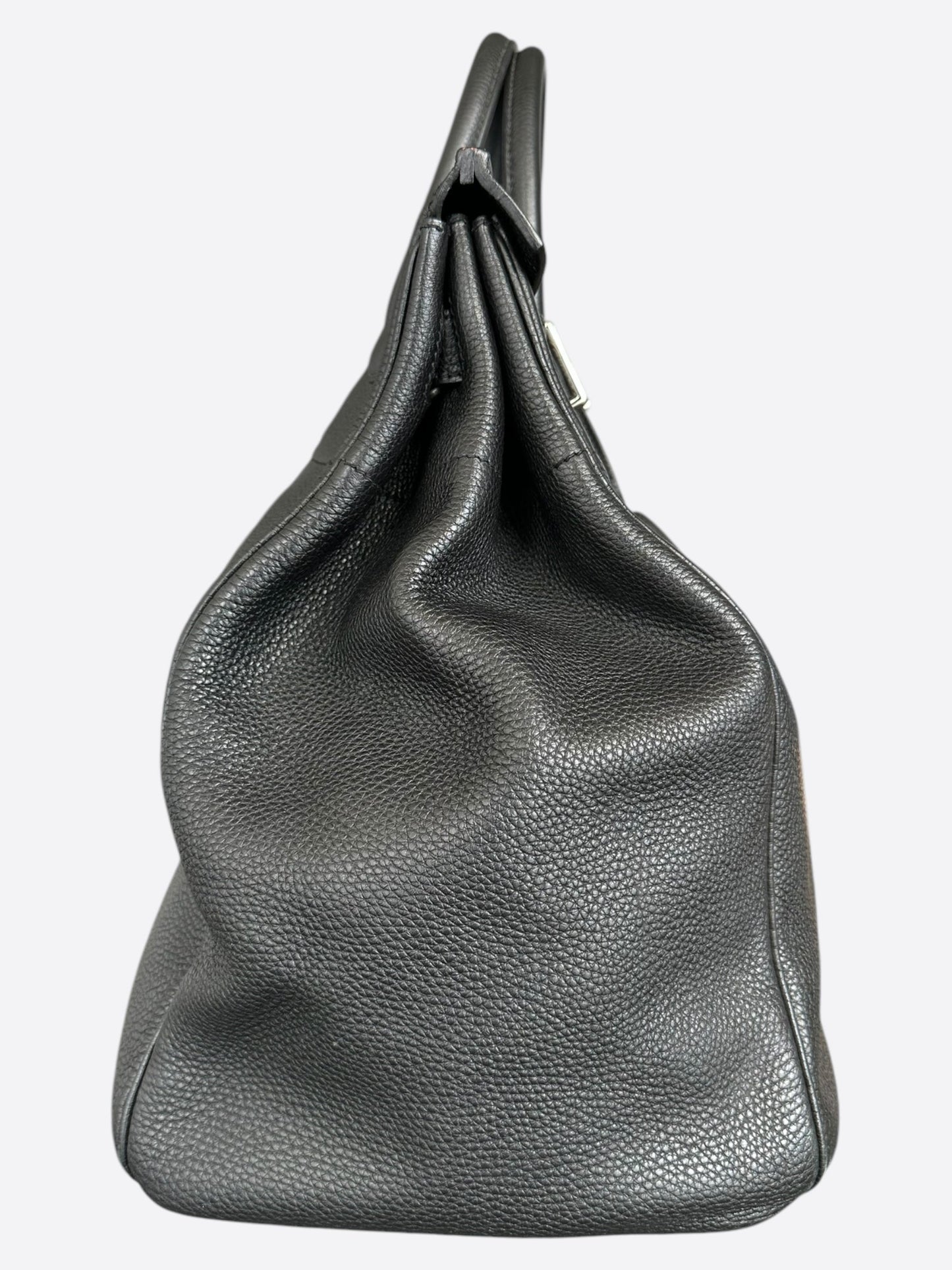 Hermes Black Togo Palladium Hac Birkin 40