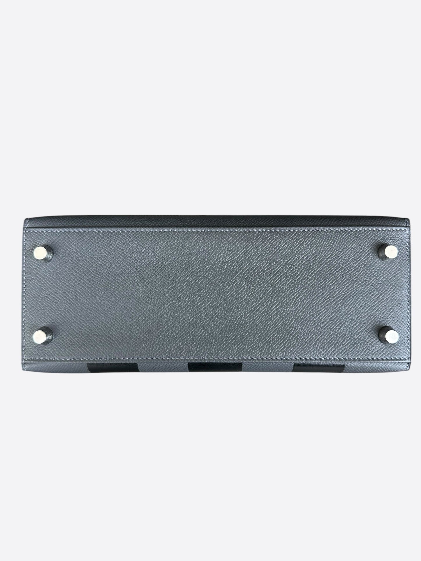 Hermes Black & White Stars Kelly 25