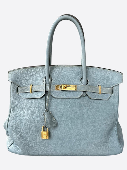 Hermes Blue Togo Birkin 35