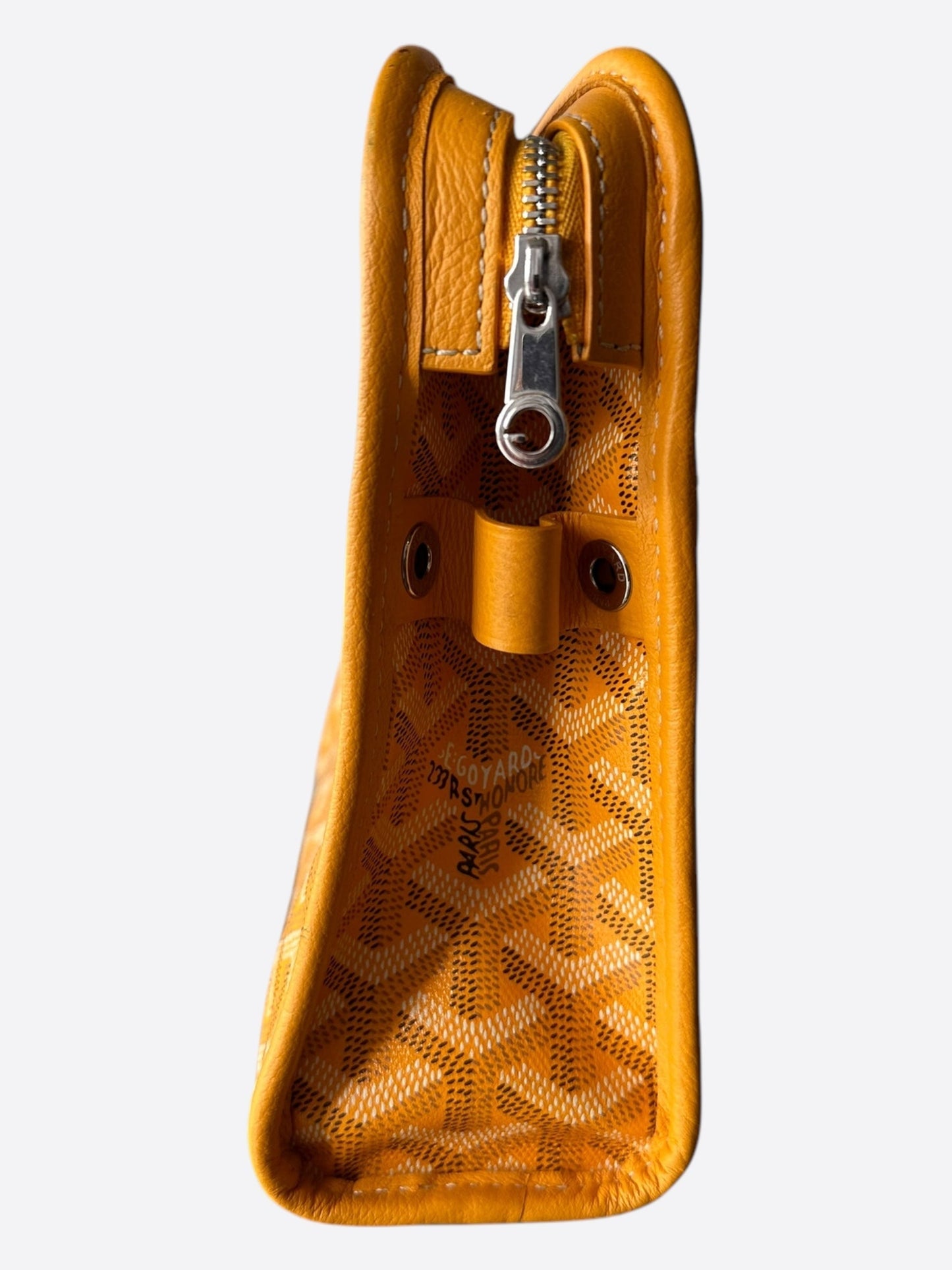 Goyard Yellow Jouvence MM Toiletry Bag