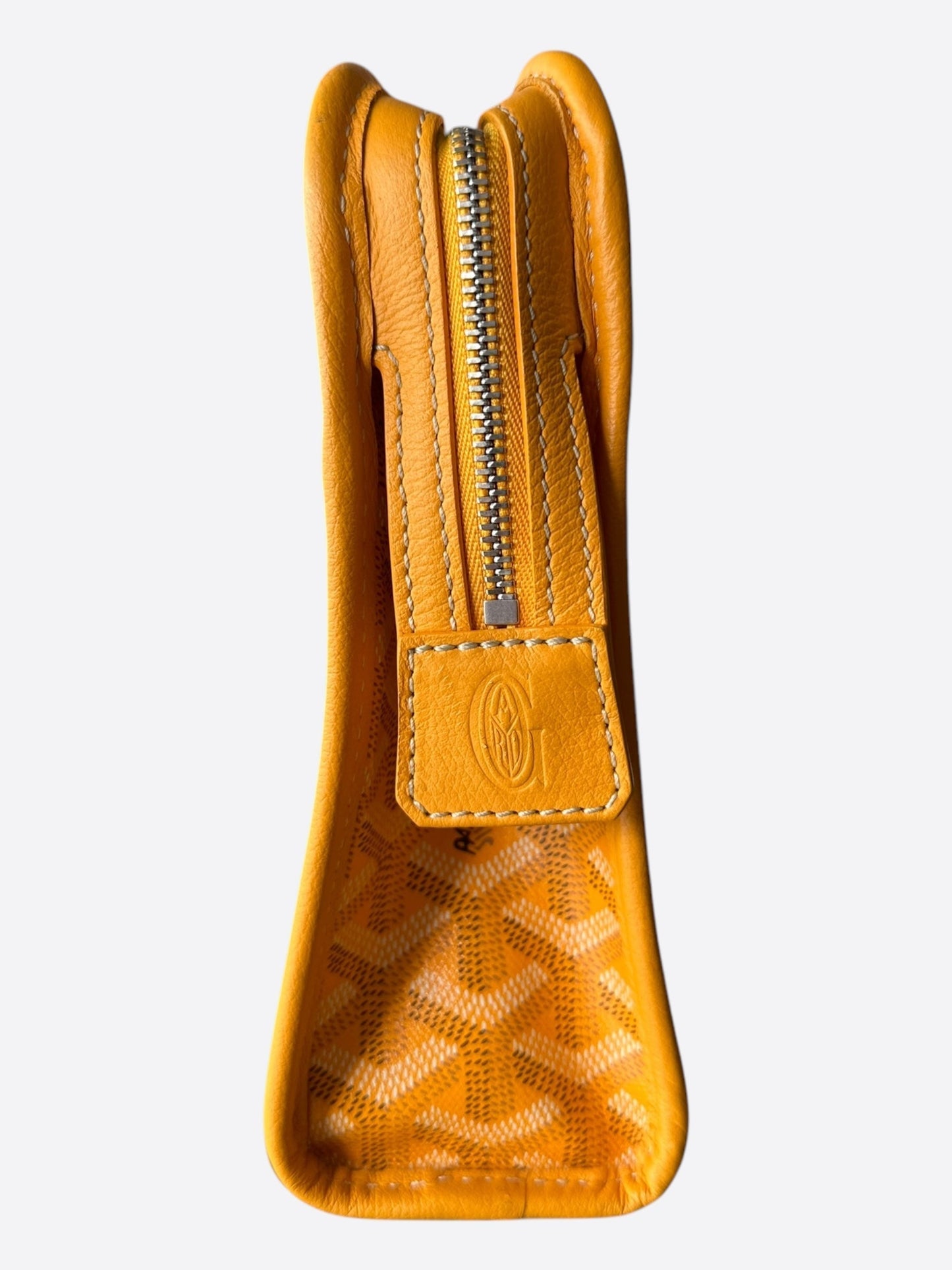 Goyard Yellow Jouvence MM Toiletry Bag