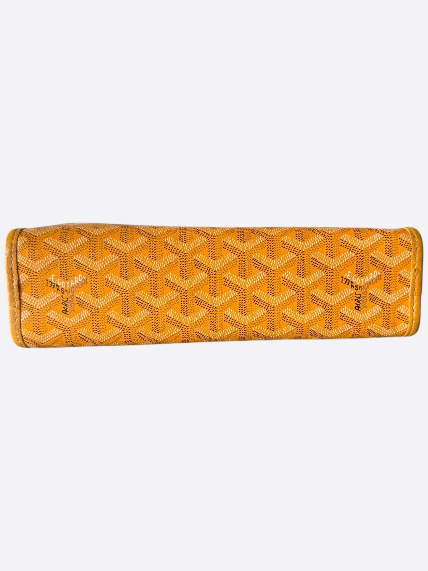 Goyard Yellow Jouvence MM Toiletry Bag