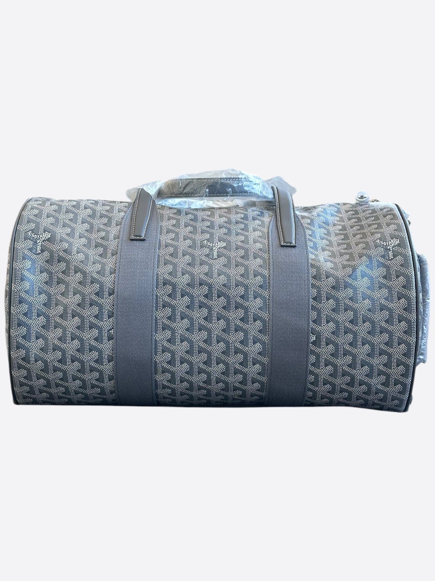 Goyard Grey Barrel 40 Sports Bag
