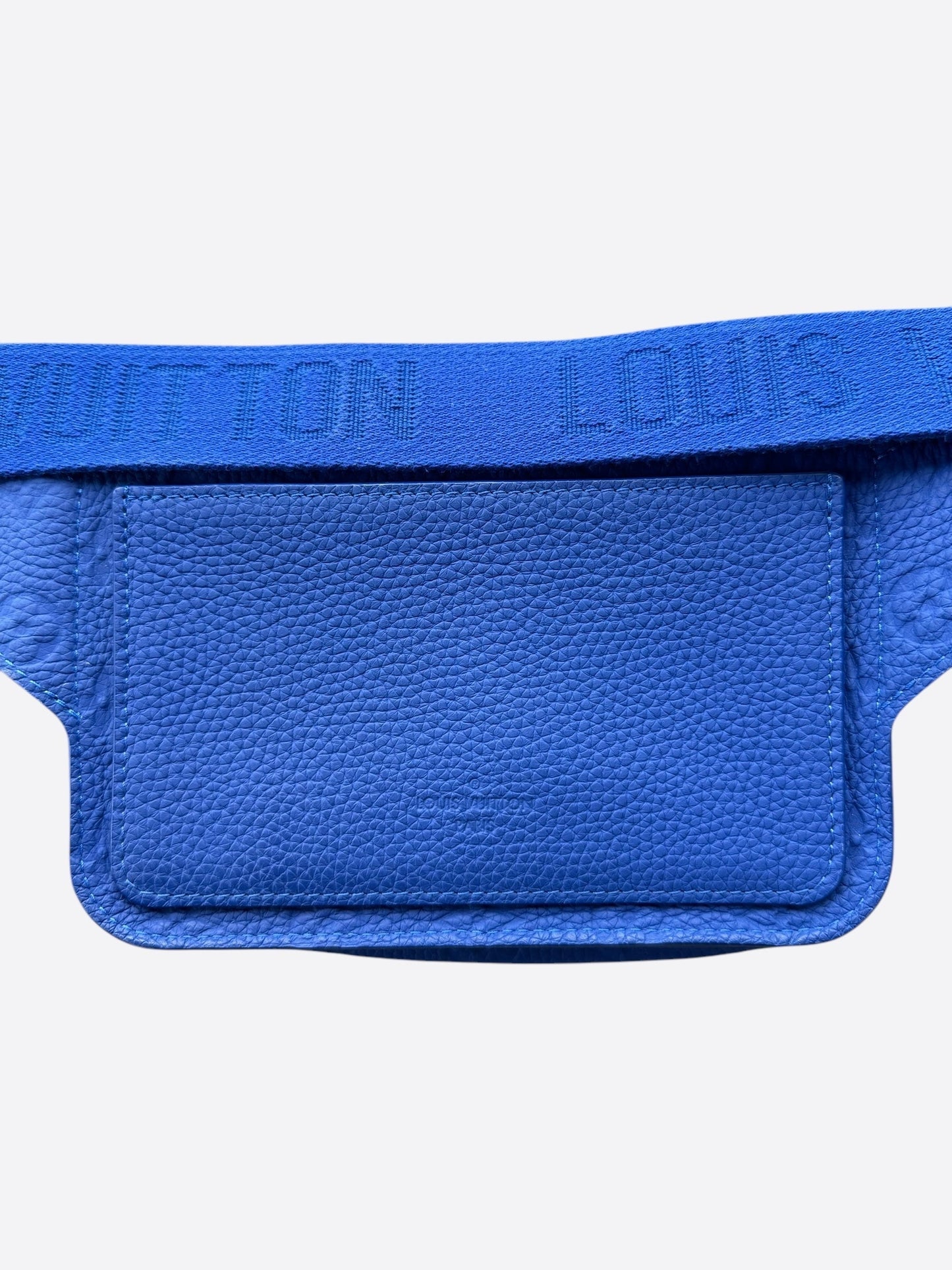 Louis Vuitton Blue Taurillon Monogram S-Lock Sling Bag