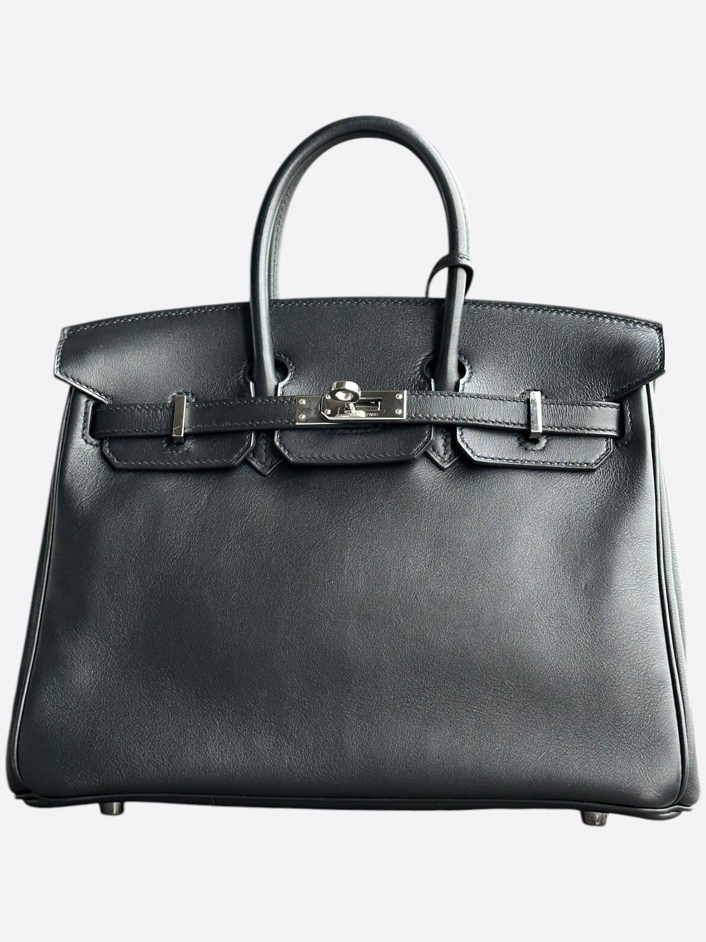 Hermes Black Swift Birkin 25