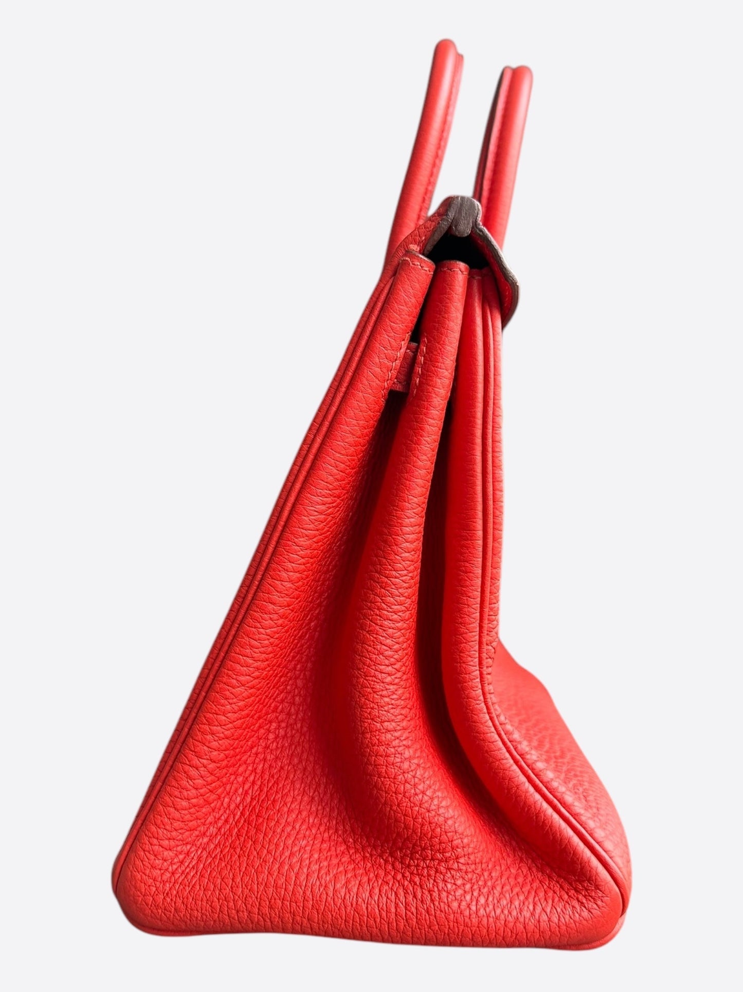 Hermes Capucines Red Togo Birkin 25