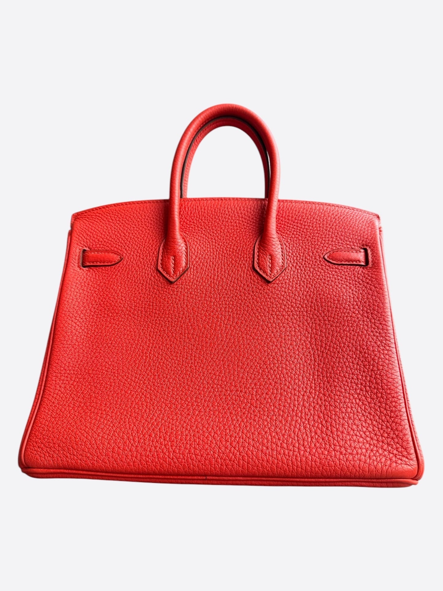 Hermes Capucines Red Togo Birkin 25