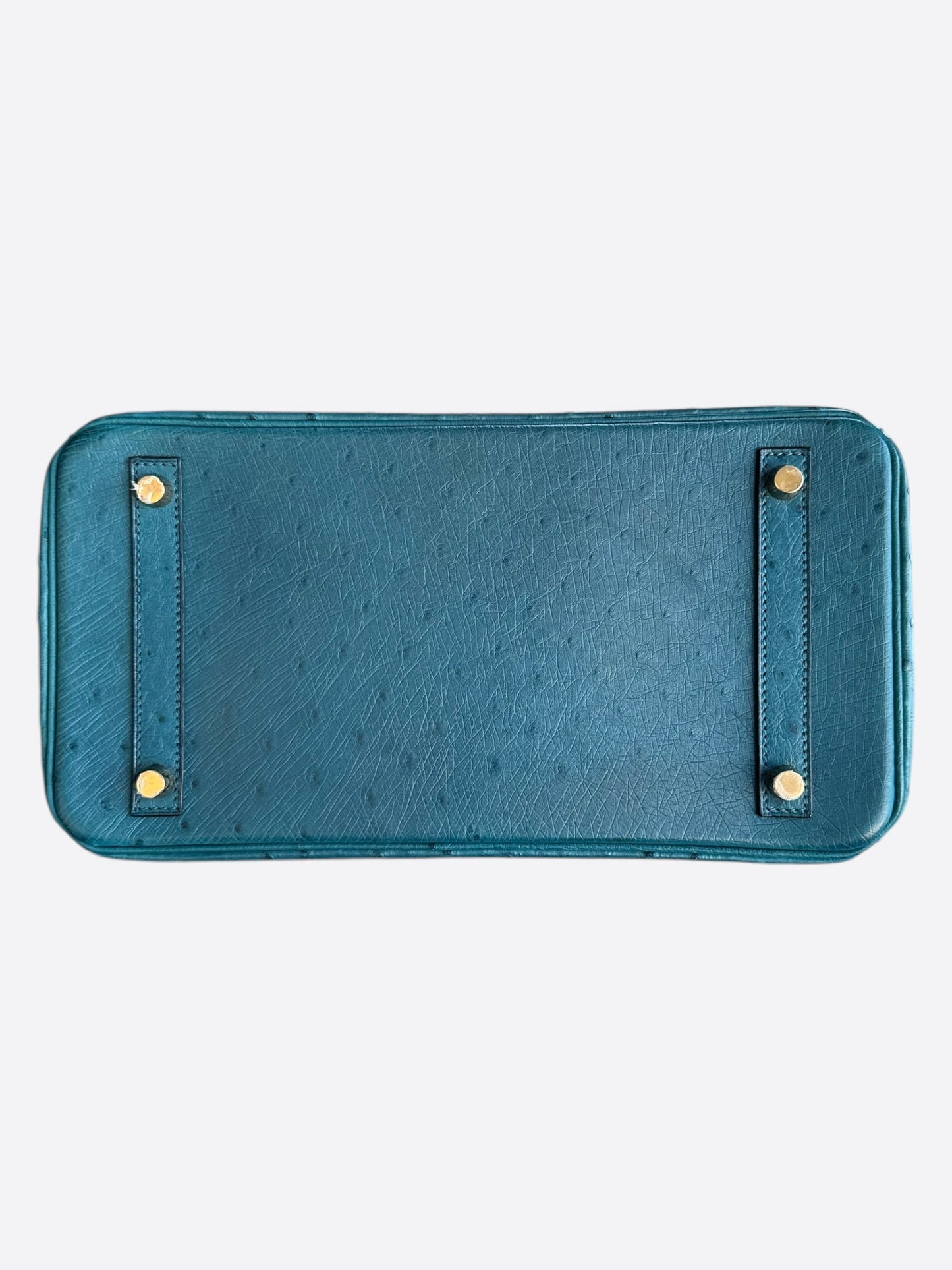 Hermes Blue Ostrich Birkin 30