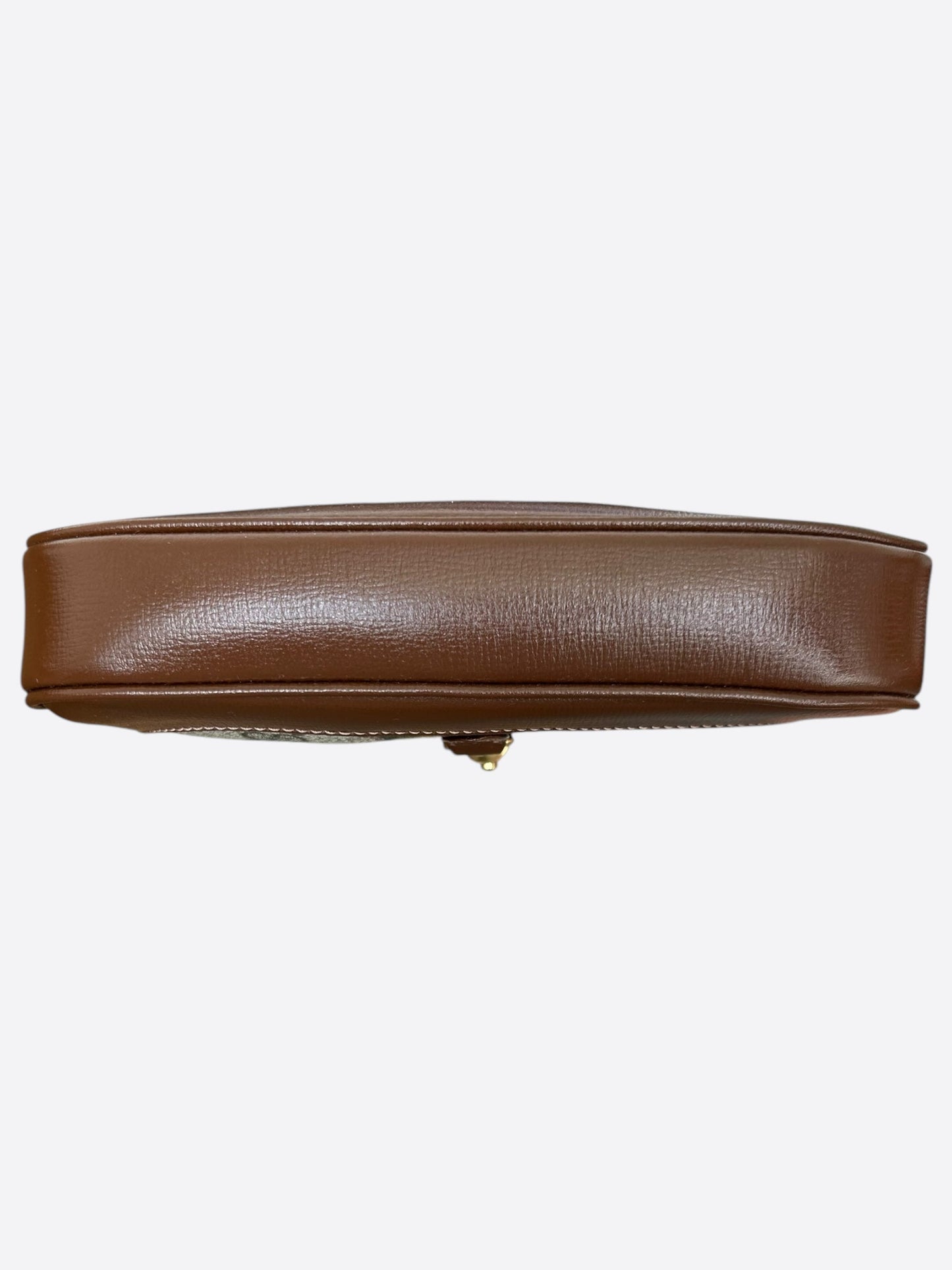 Gucci Beige & Brown GG Monogram Jackie 1961 Mini Bag