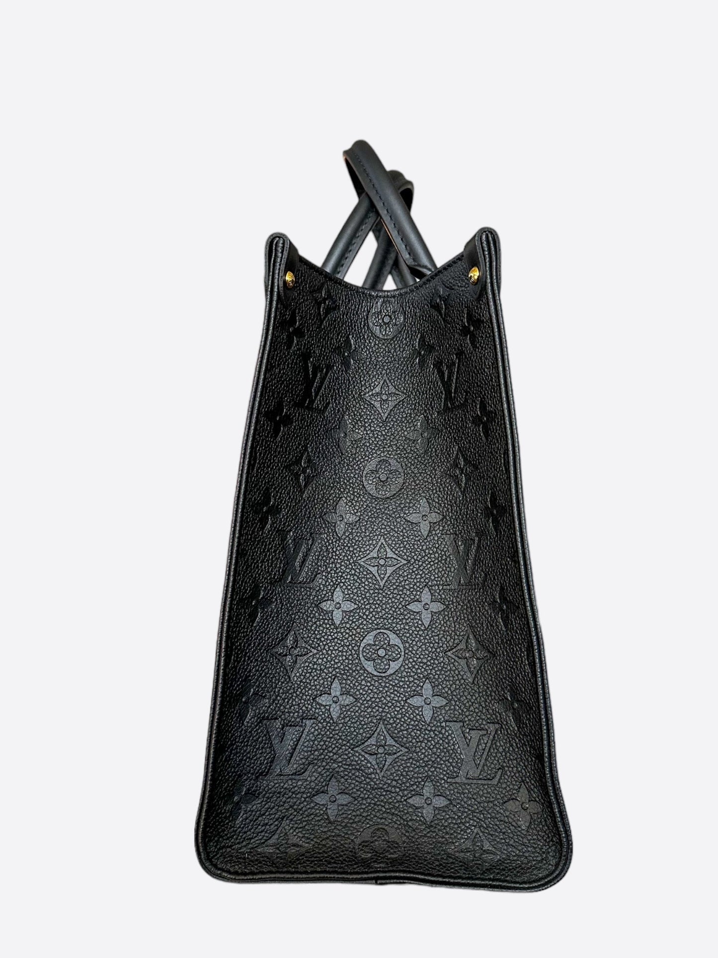 Louis Vuitton Black Monogram Empreinte OnTheGo MM