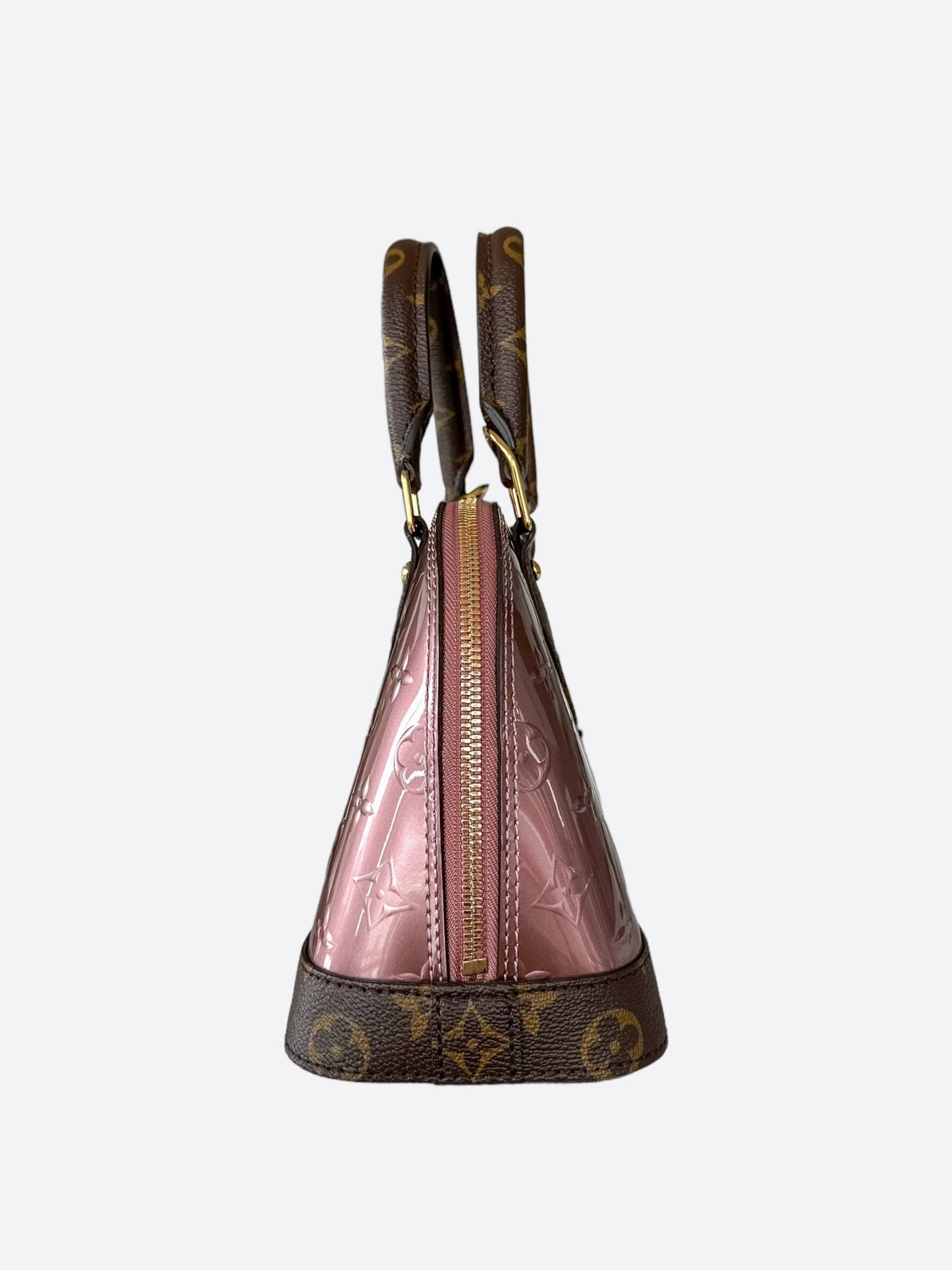 Louis Vuitton Rose Vernis Monogram Alma BB