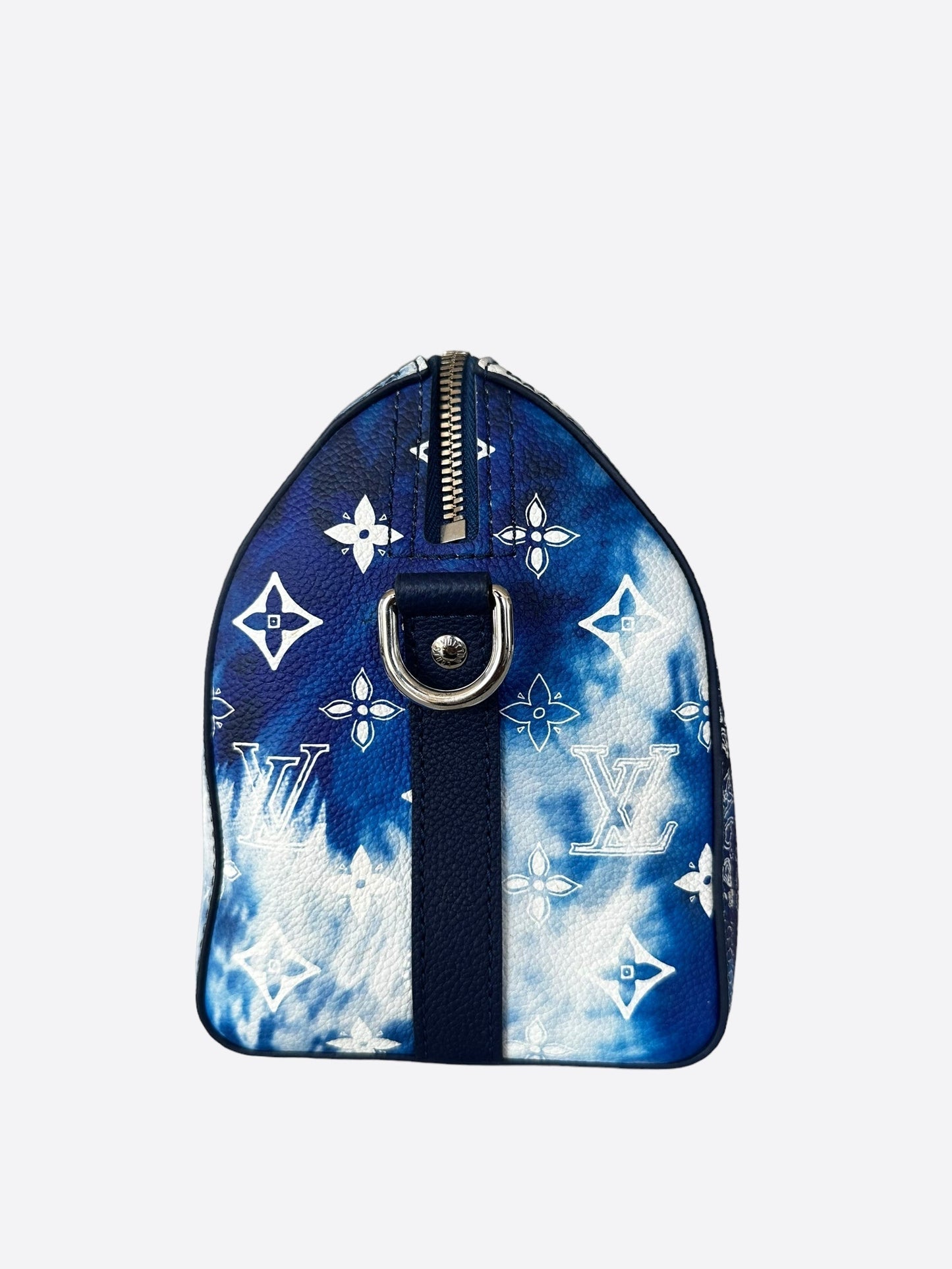 Louis Vuitton Blue Bandana Monogram City Keepall