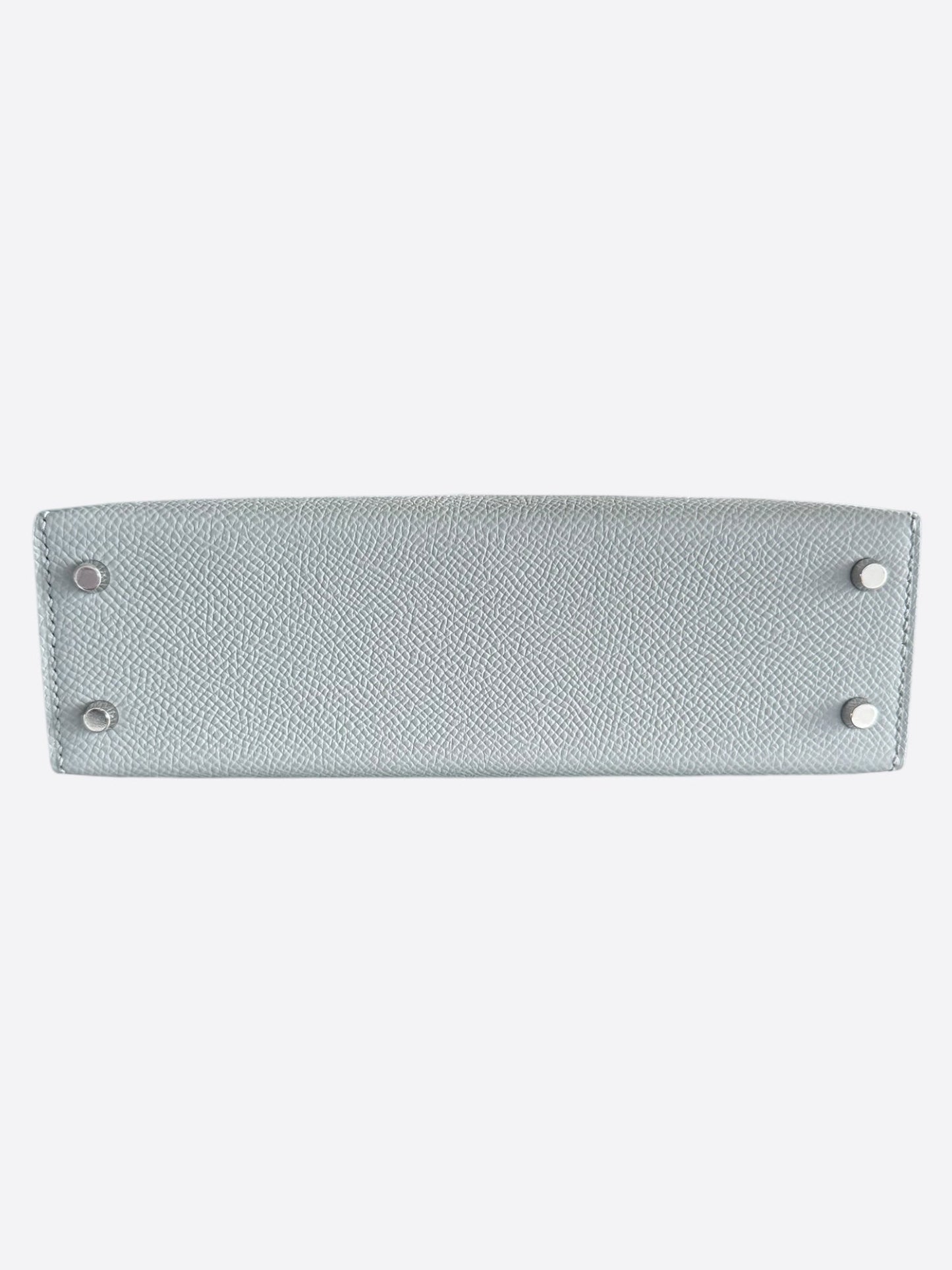 Hermes Blue Glacier Epsom Mini Kelly 20