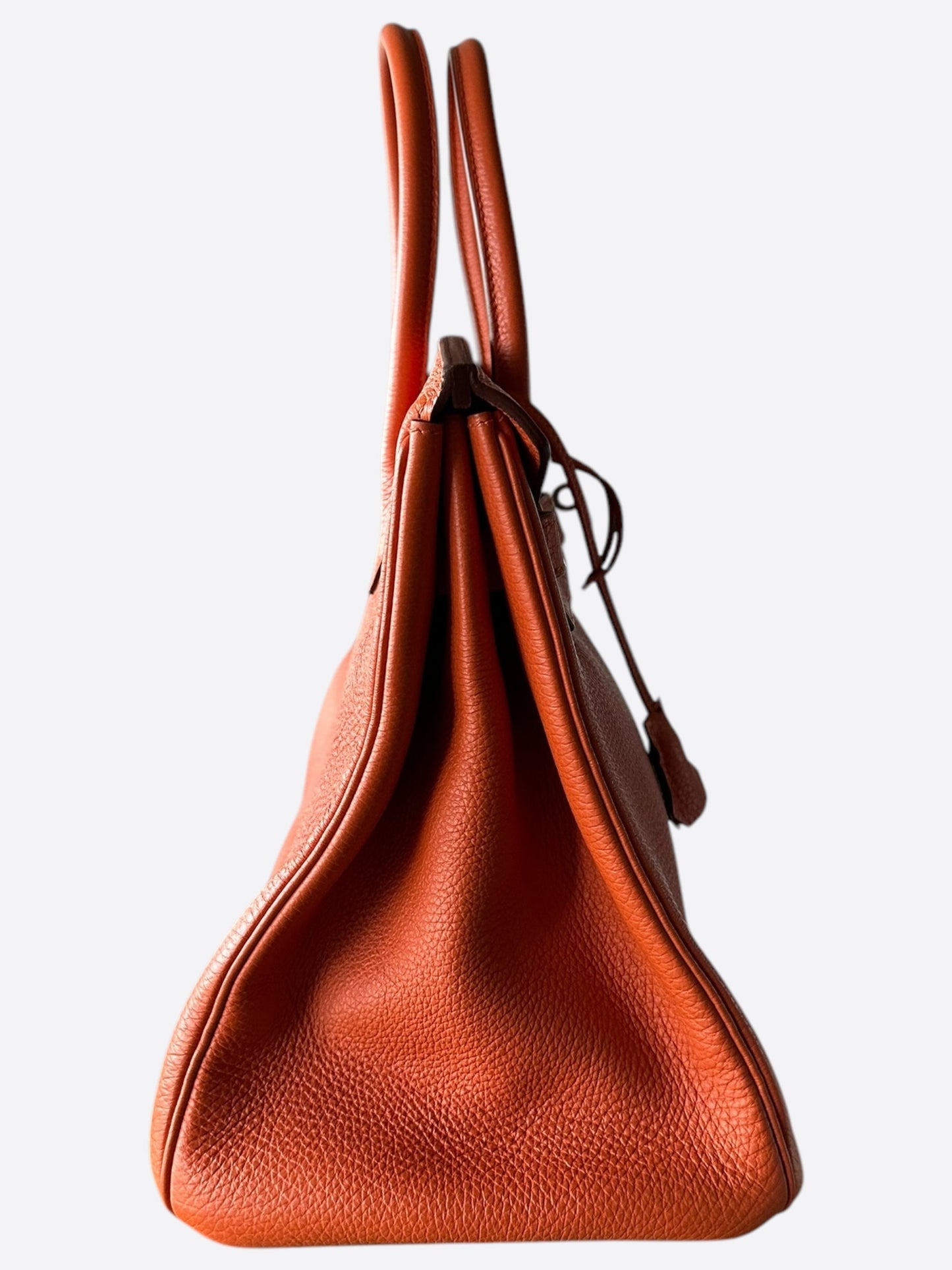 Hermes Orange Togo Birkin 30