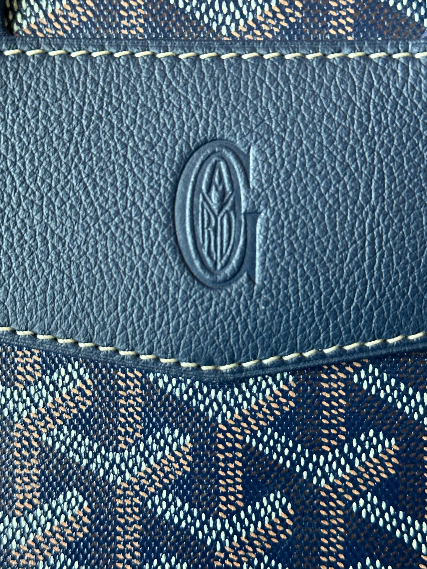Goyard Navy Cisalpin Backpack