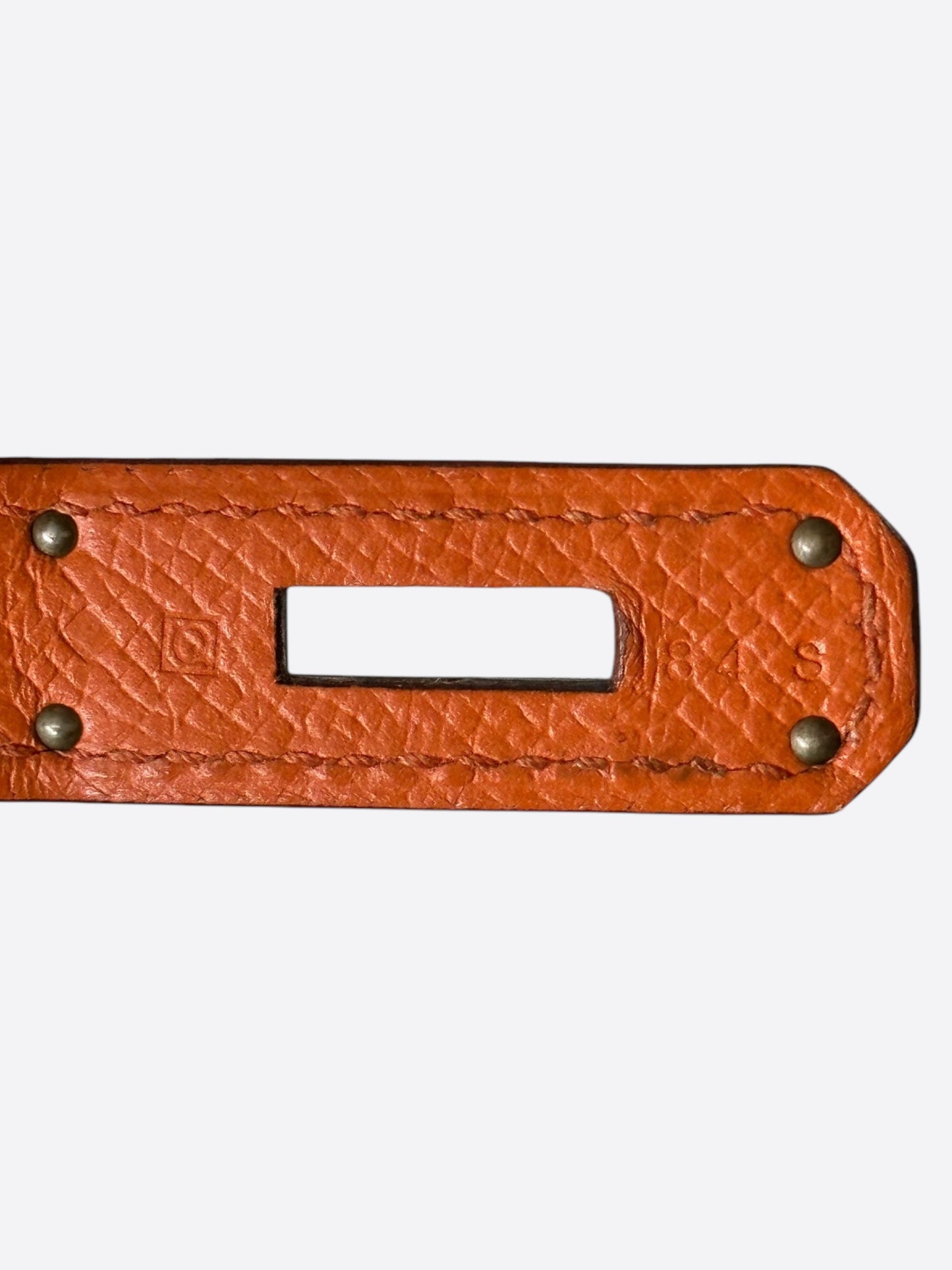 Hermes Orange Epsom Birkin 30