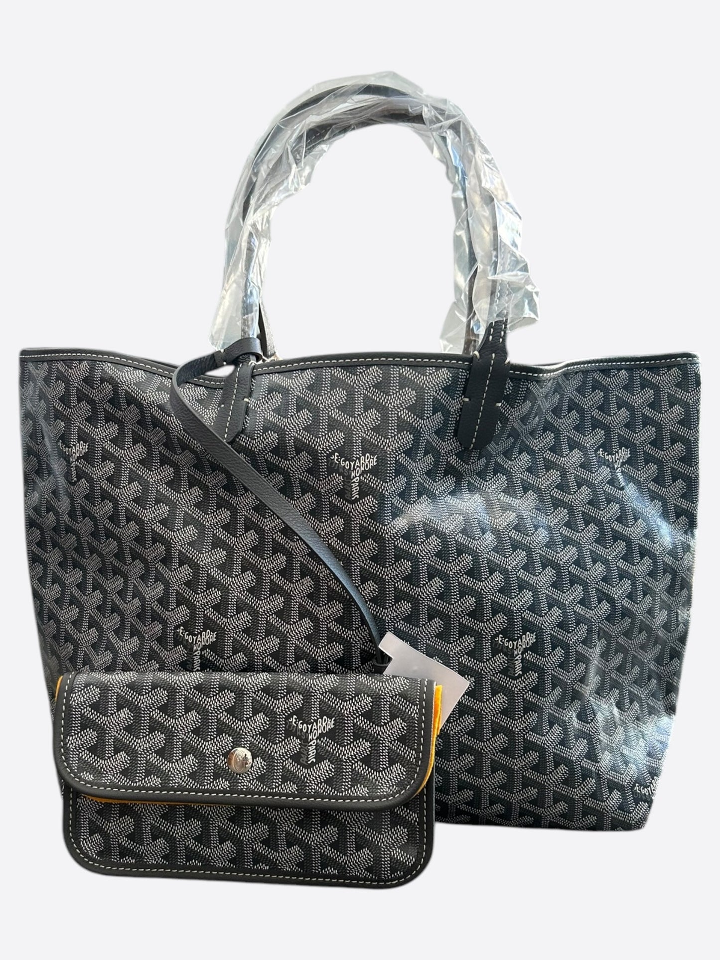 Goyard Grey St. Louis Tote Bag