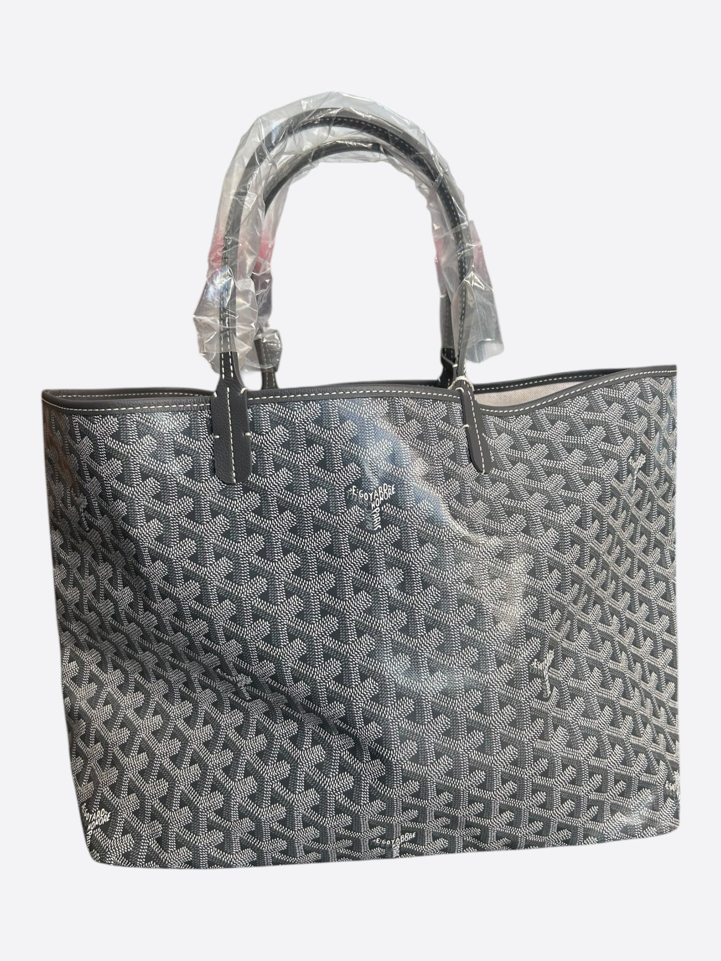 Goyard Grey St. Louis Tote Bag