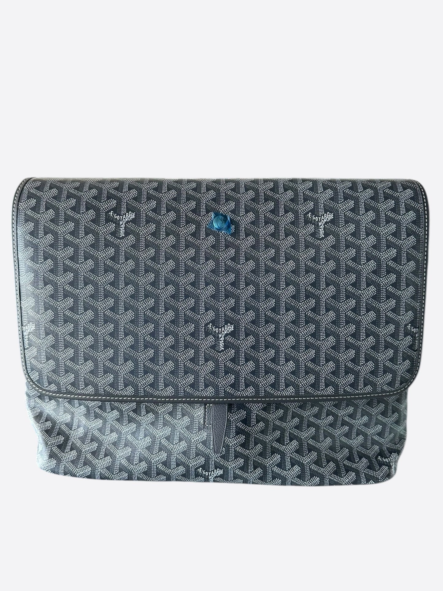 Goyard Grey Capetien MM Messenger Bag