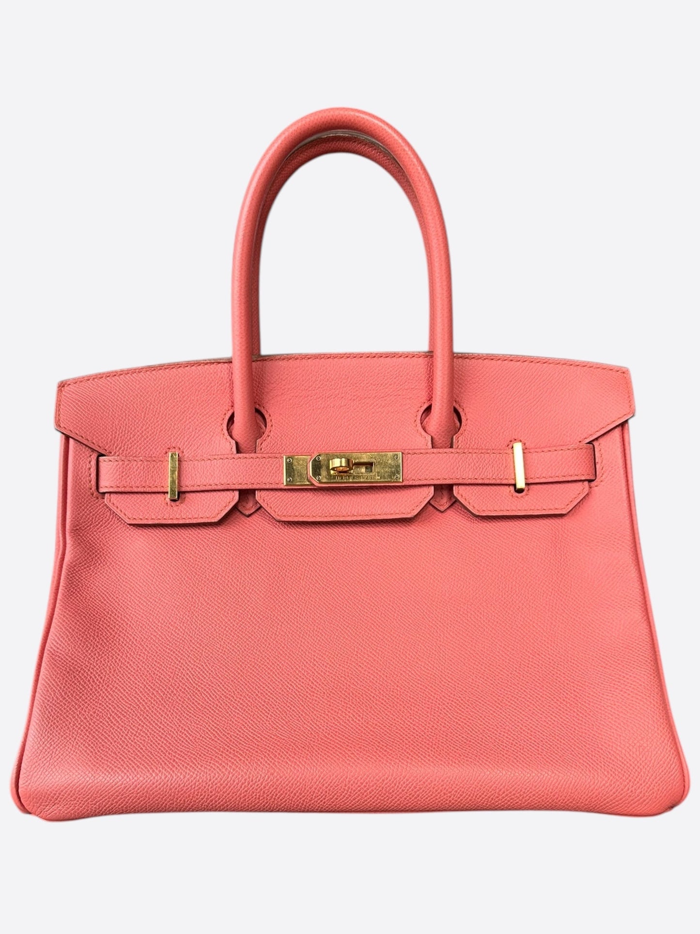 Hermes Salmon Pink Epsom Birkin 30