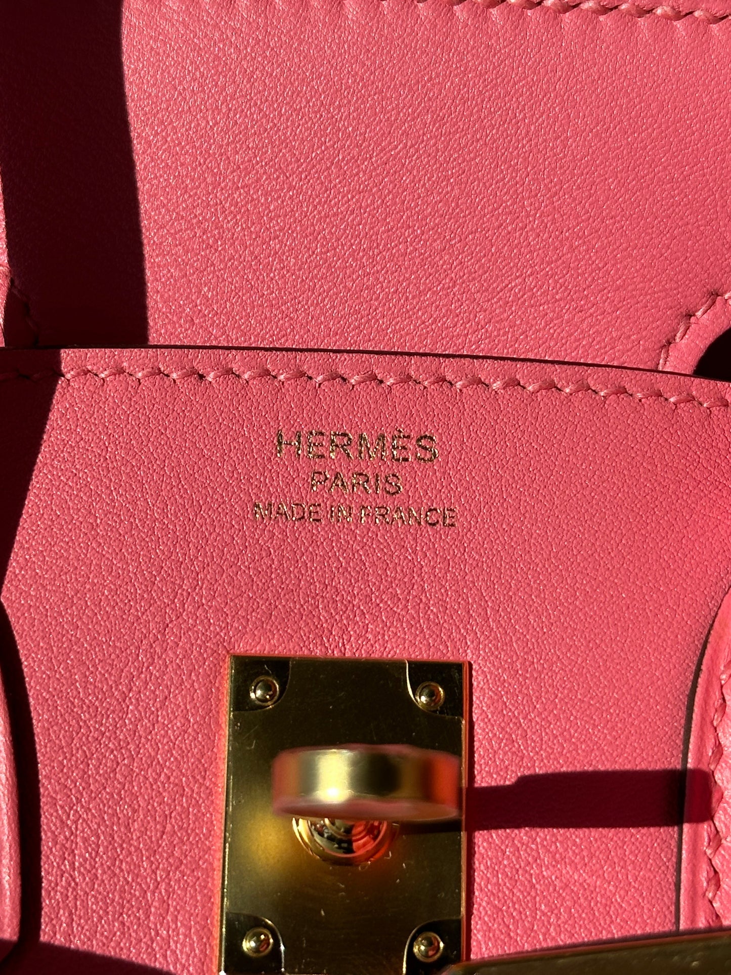 Hermes Pink Swift Birkin 25