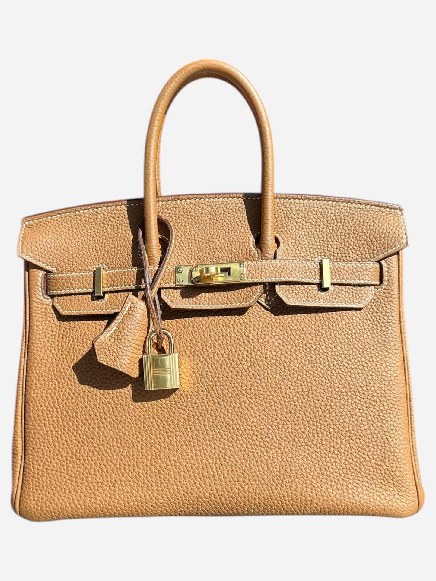 Hermes Gold Togo Birkin 25