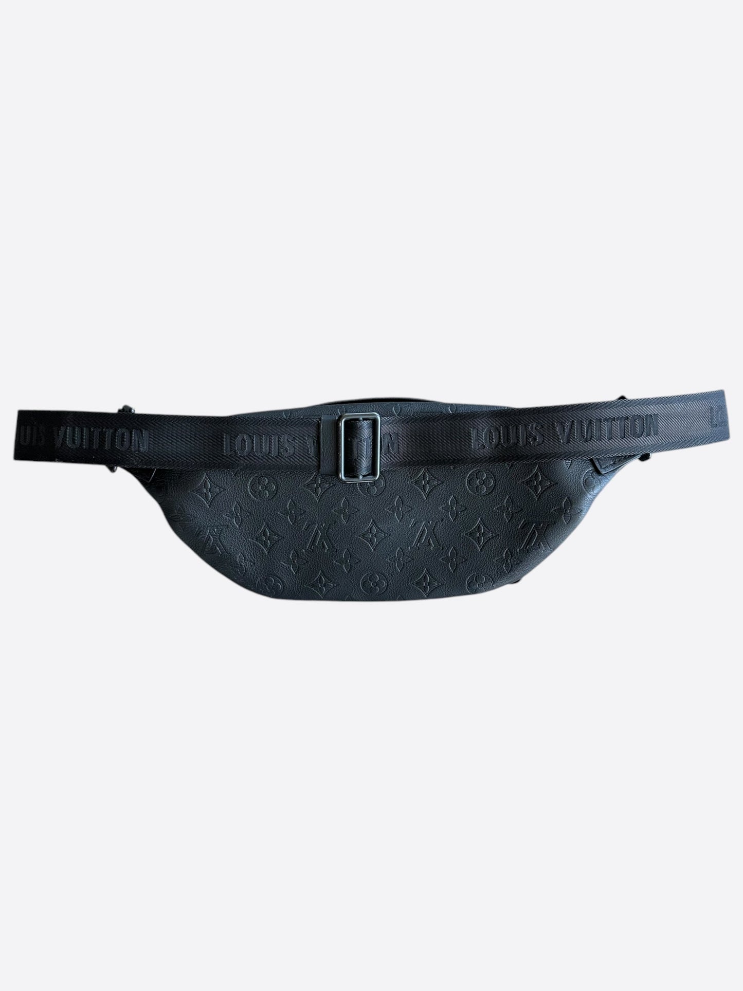Louis Vuitton Black Shadow Monogram Rush Bumbag