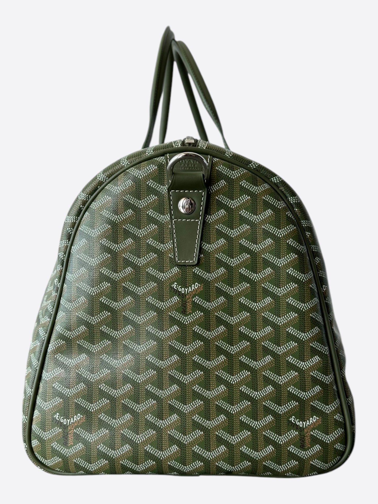 Goyard Khaki Boston 50 Duffel Bag